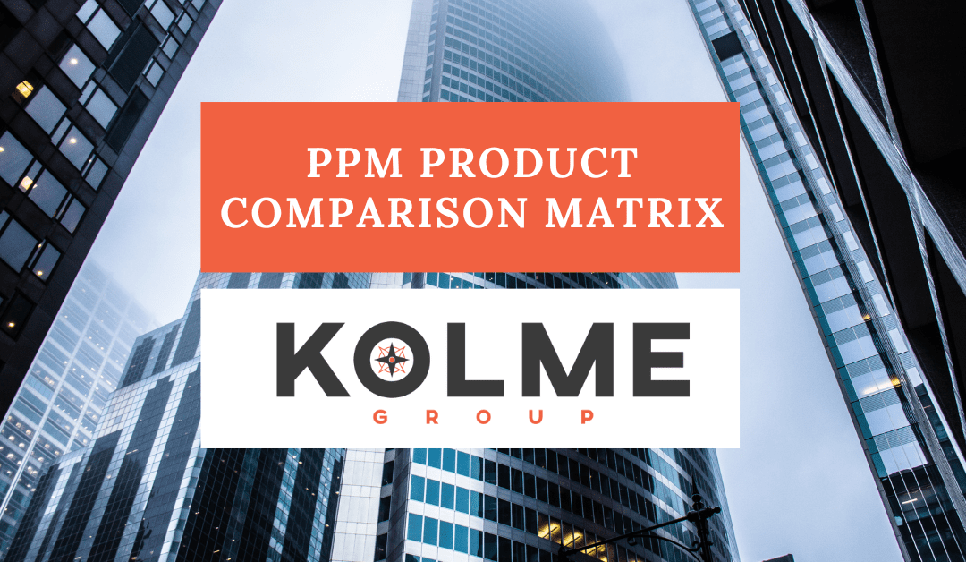 Matrice de comparaison des produits PPM