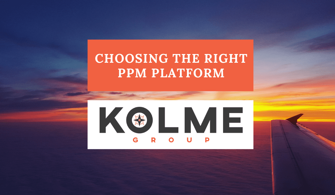 Escolher a plataforma PPM certa