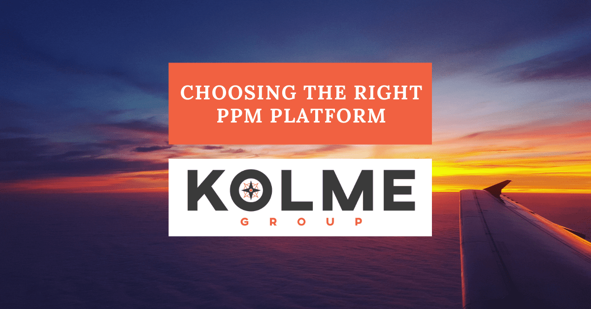 Escolher a plataforma PPM certa