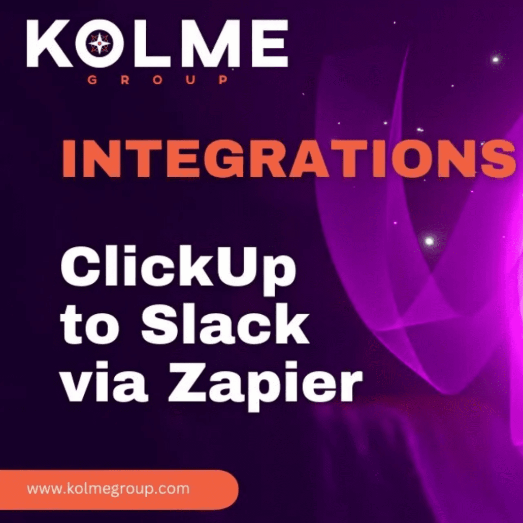 Intro IPaaS tools: ClickUp to Slack via Zapier