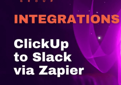 Intro IPaaS tools: ClickUp to Slack via Zapier