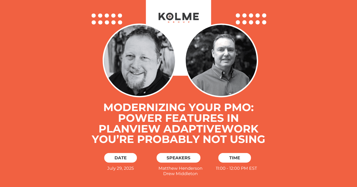 Modernizing your PMO